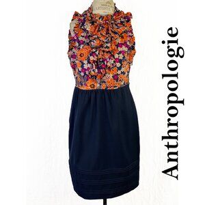 Anthropologie Girls From Savoy Floral Vestige Dress